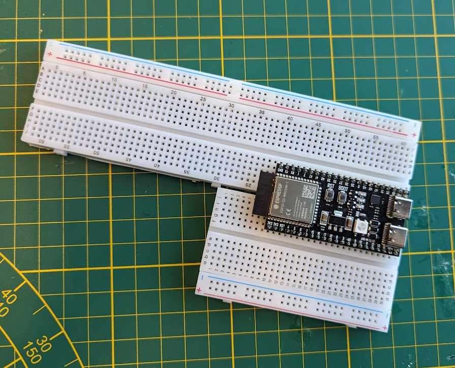 Using both breadboards